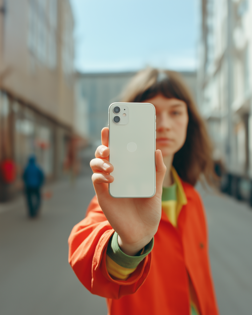 Woman With Smartphone 1 819x1024